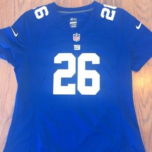 NY Giants Barkley Women's L Jersey